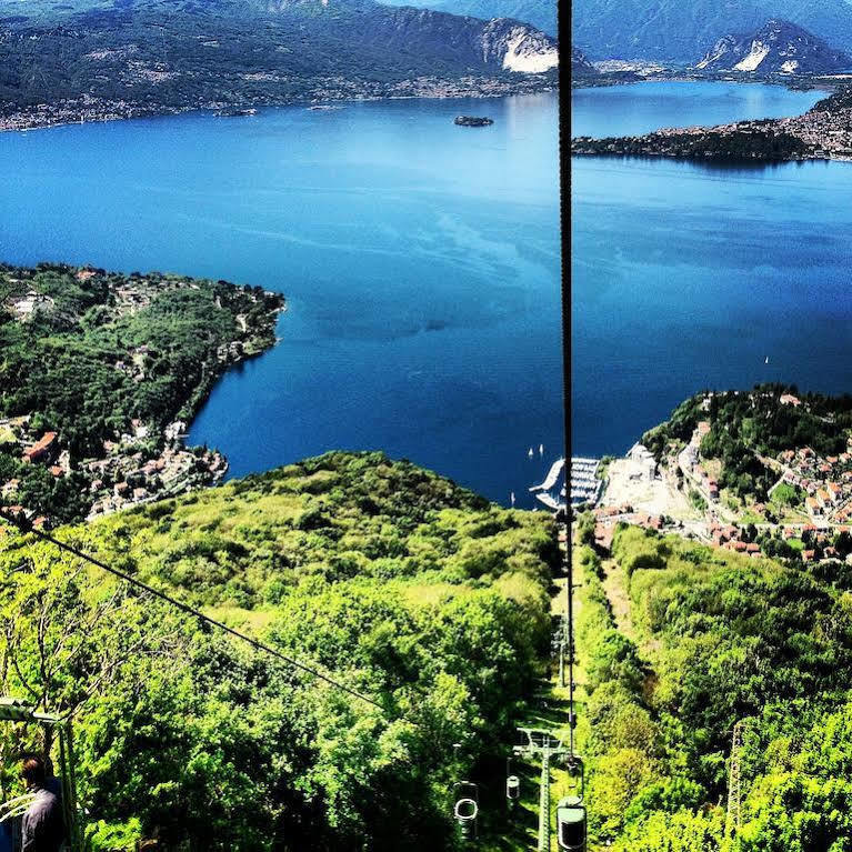 Hotel Funivia Laveno-Mombello Exteriér fotografie